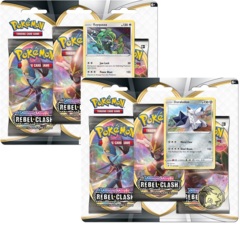 Pokemon SWSH2 Rebel Clash 3-Pack Blisters - Set of 2